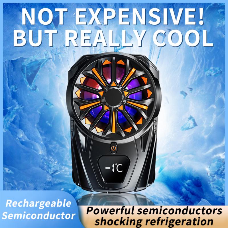 High-Quality Type-C RGB Electric Phone Fan for Gamers